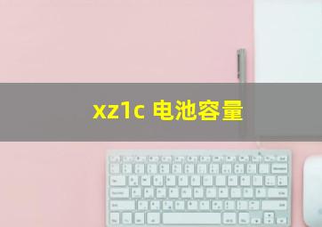 xz1c 电池容量